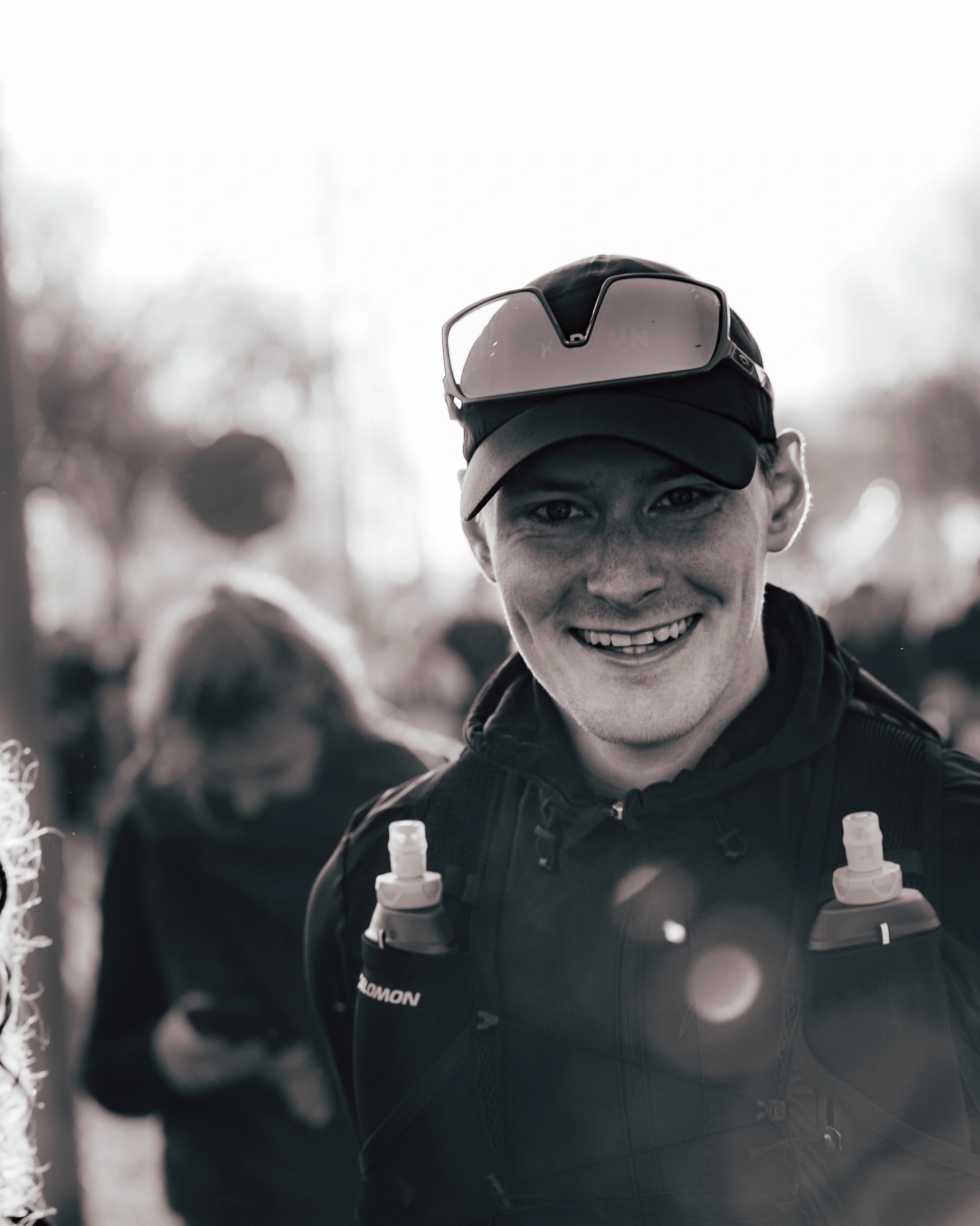 Stephen smiling after an endurance event